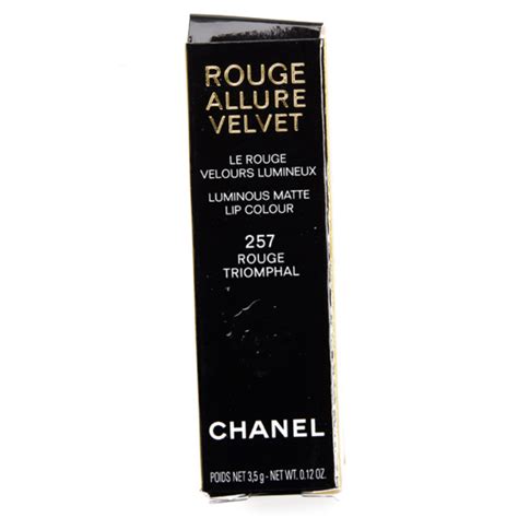 chanel rouge 257|chanel rouge allure white.